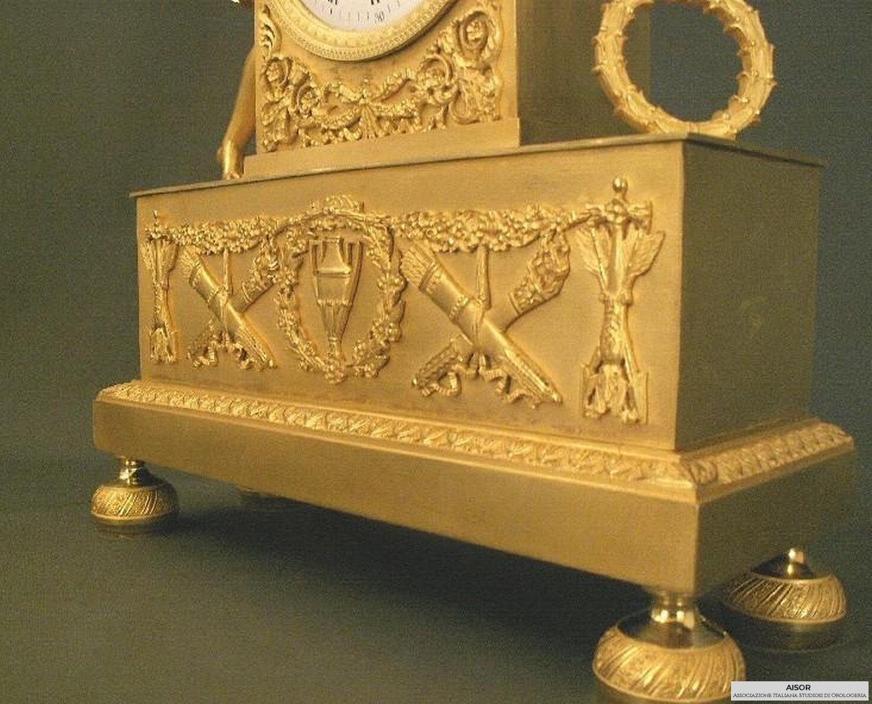 AISOR -  orologio parigina bronzo dorato mercurio - 08.JPG