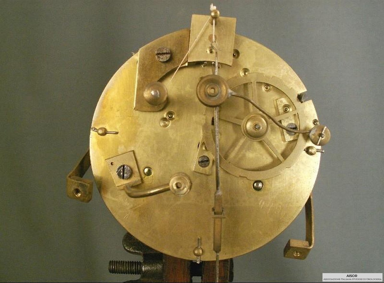 AISOR -  orologio parigina bronzo dorato mercurio - 13.JPG