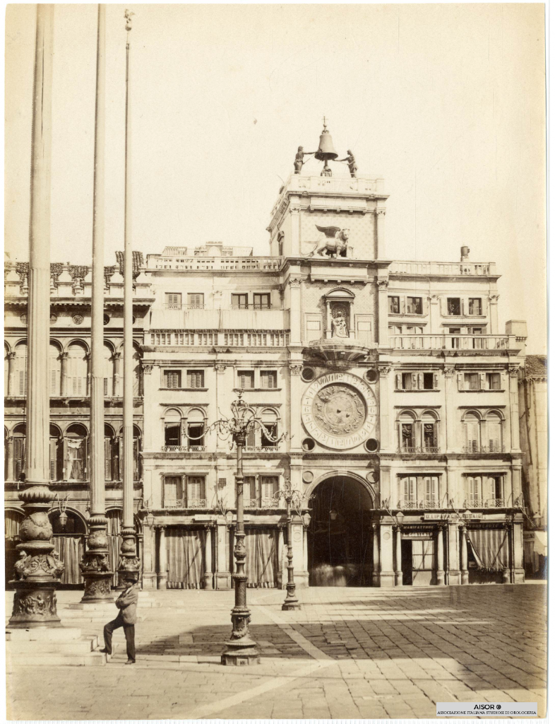 Italia VENEZIA - Orologio San Marco foto epoca - AISOR  2.png