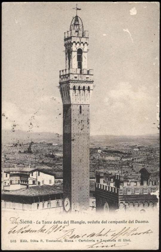 Orologio Torre del Mangia a Siena 1905.jpg