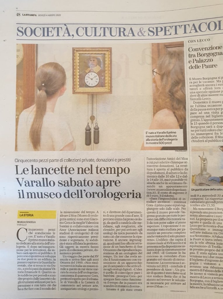 la stampa 04 agosto 2022 museo moa giacomo cora.jpg